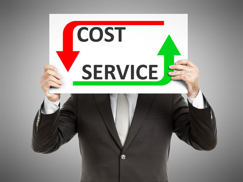 Cost to serve ratio