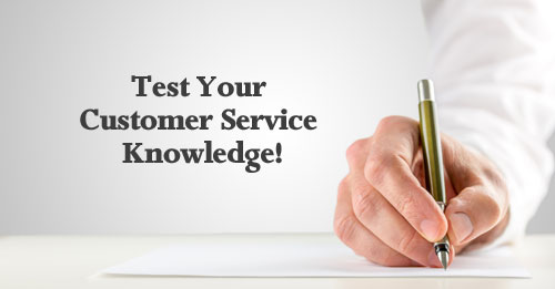 Customer Service Test