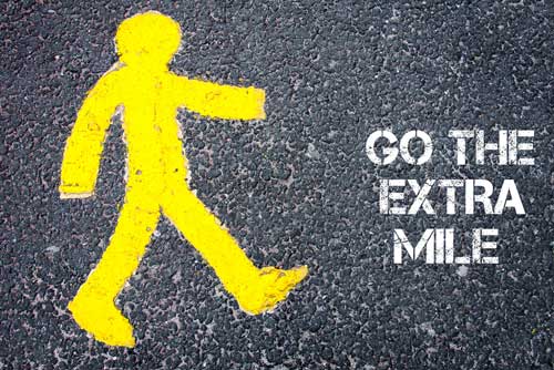 Go the Extra Mile