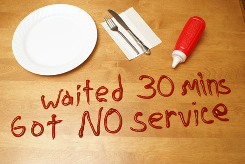 No service is bad service