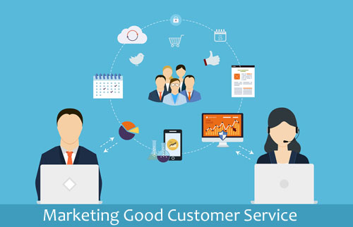 Customer service marketing