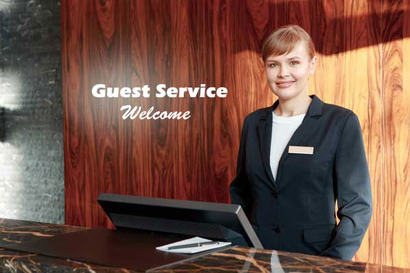 Guest services in a hotel