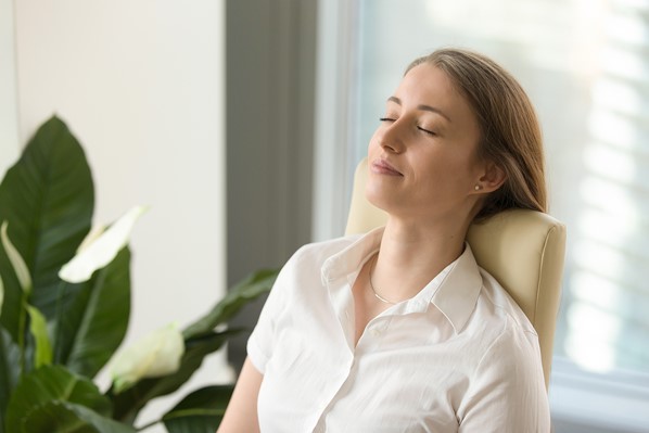 Sleeping at desk