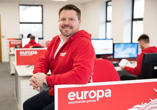 Mat Jobson, General Manager, Europa Contact Centre