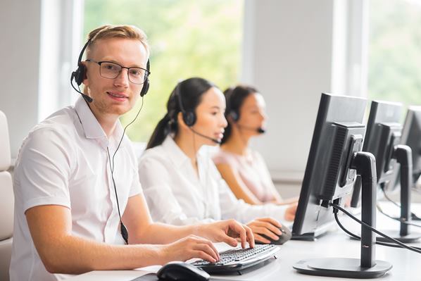 Customer service team