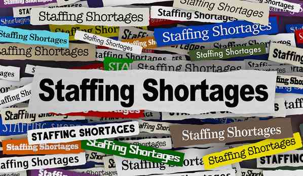 Staff shortages newsclips