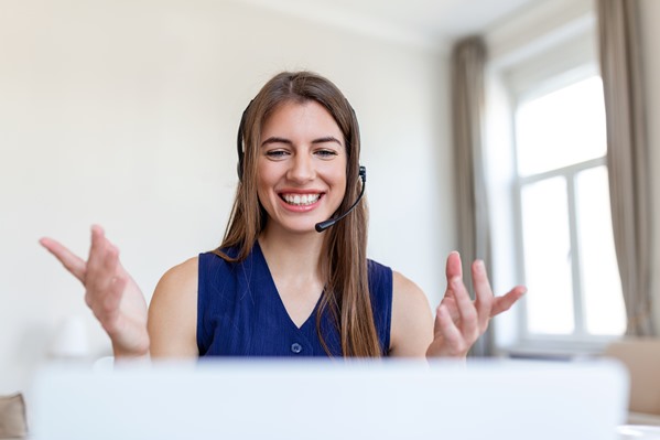 Work-from-home contact center agent