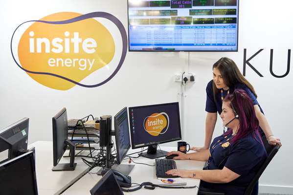 Insite Energy customer service team