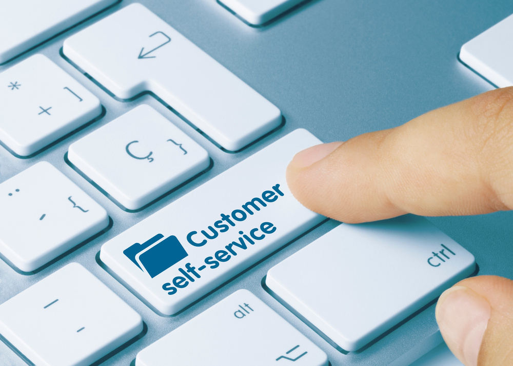 Customer self-service key
