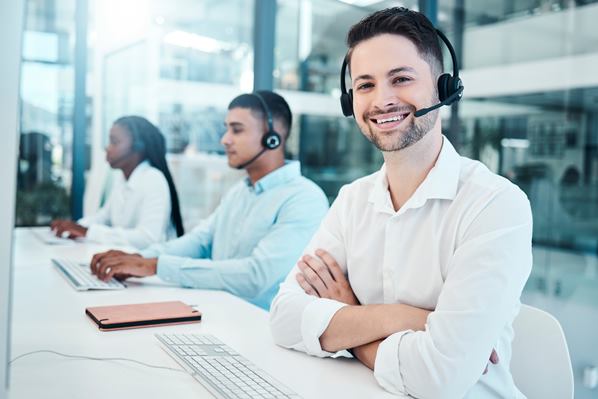 Contact center representatives 