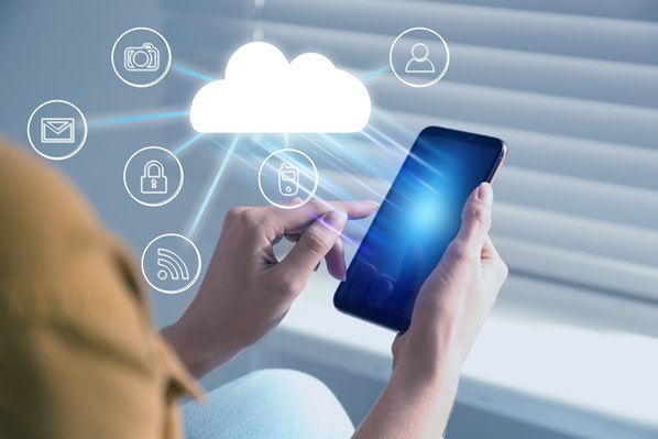 Cloud based computing on a mobile phone