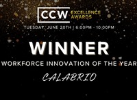 Calabrio Awarded Workforce Innovation of the Year at Customer Contact Week Excellence Awards thumbnail