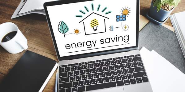 Energy saving laptop