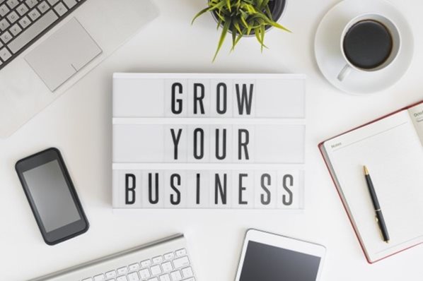 Grow your business sign
