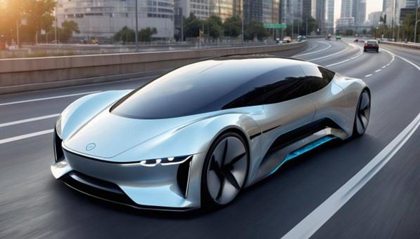 Futuristic vehicle