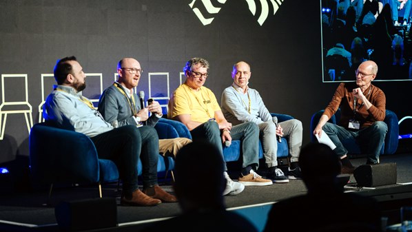 Panel discussion held at Sabio's Disrupt event