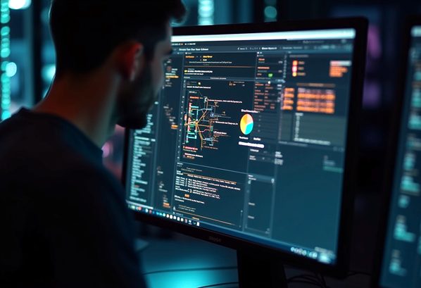 Support analyst looking for data clusters