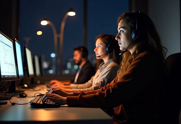 Customer service team