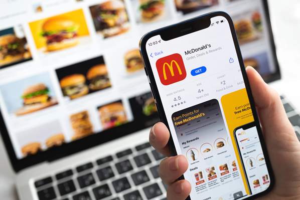 McDonald's online ordering
