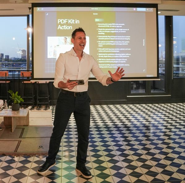 Rhapsody Live Content Creation event keynote speaker