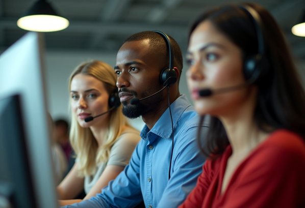 Customer service team