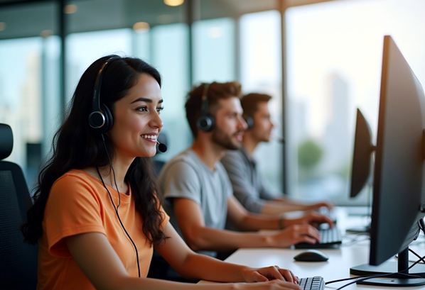 Empowered customer service representatives