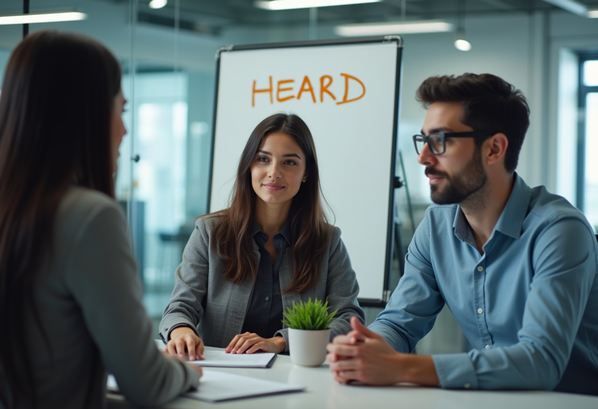 A HEARD team training session