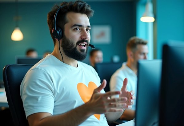 Empathetic customer service rep 