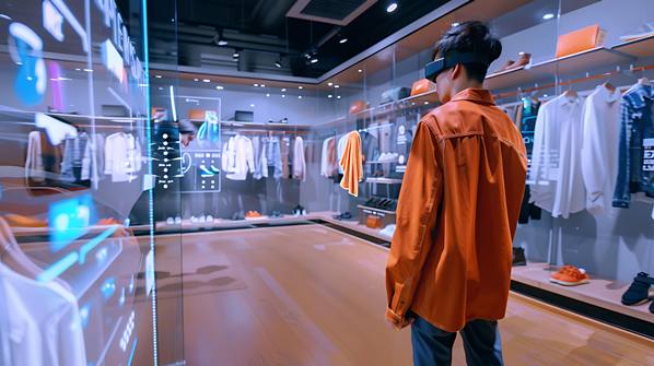 Virtual reality shopping