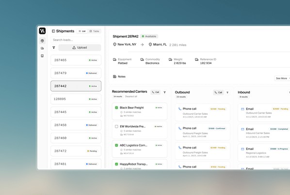 HappyRobot Control Tower