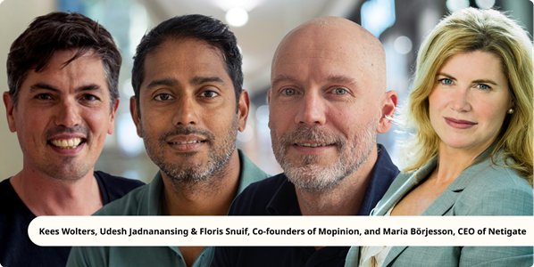 Netigate and Mopinion leaders