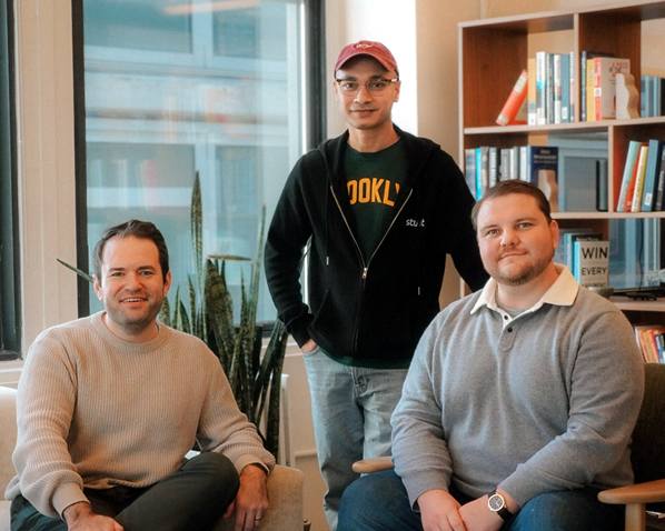 Stuut founders: Ben Winter, Miraj Mohsin, Tarek Alaruri