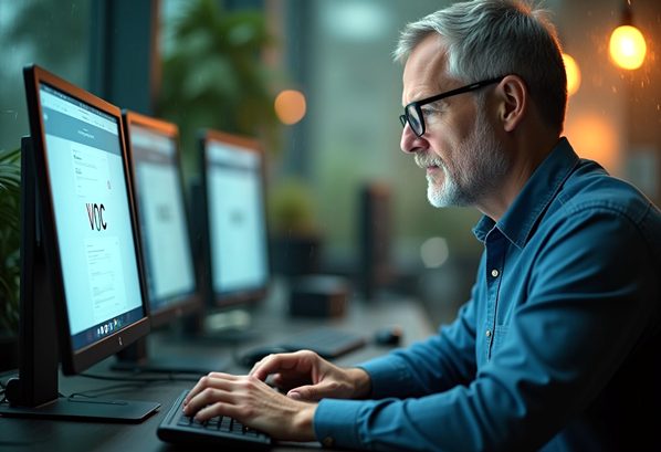 Customer service manager using a VOC program